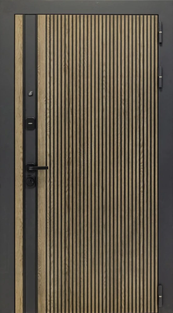 Входная дверь ДвериПРО Rosna ФЛ 244 беленый дуб DPRO220969 внешняя сторона